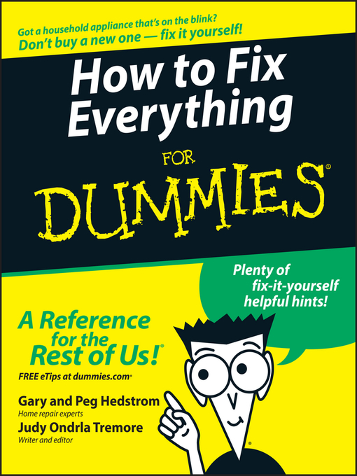Title details for How to Fix Everything For Dummies by Gary Hedstrom - Available